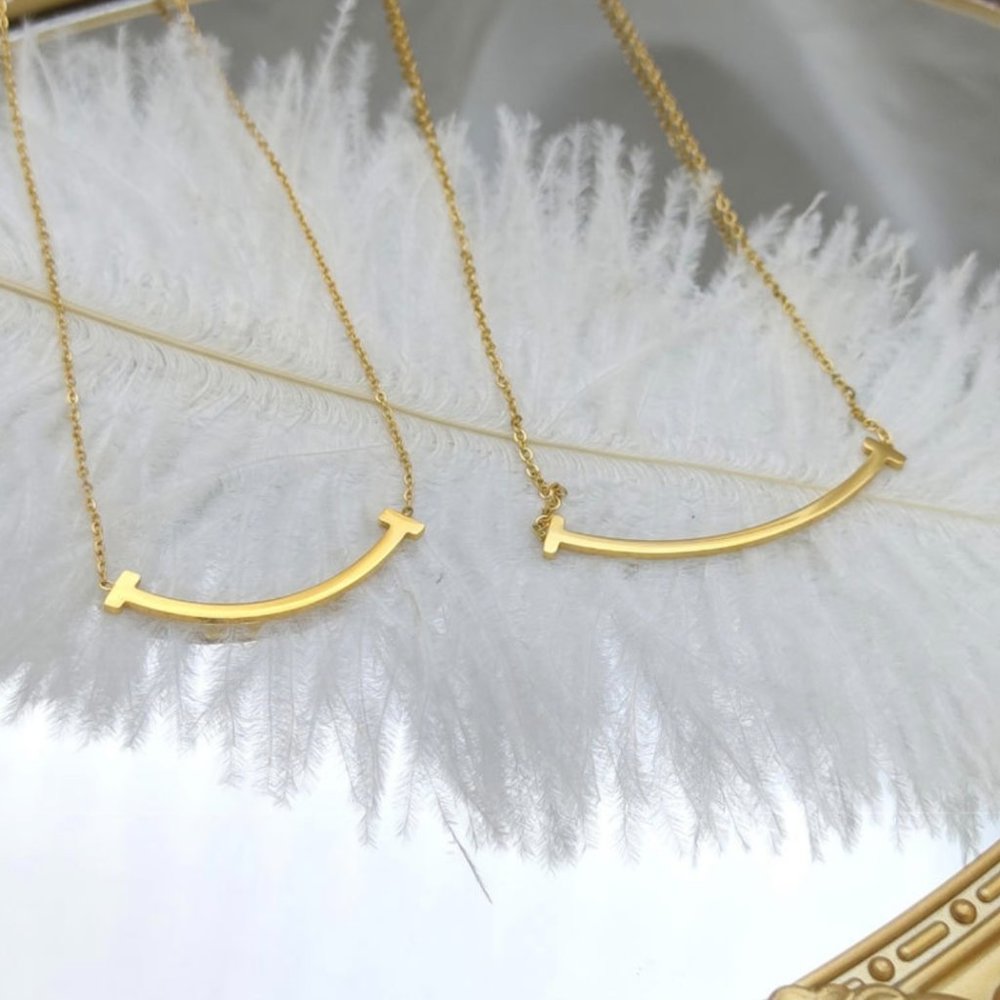 T Smile Necklace